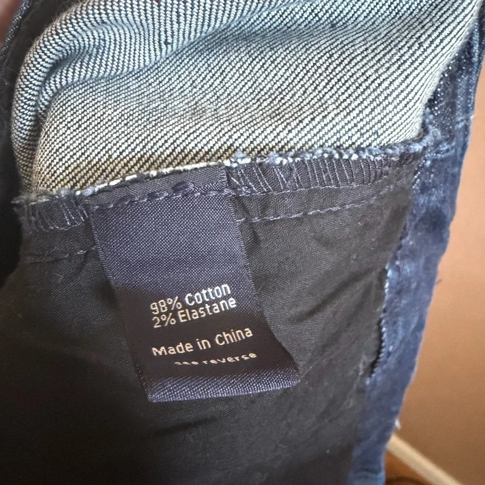J. Crew Dark Indigo City Fit Jeans Size 16